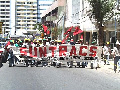 Noticia Radio Panamá | SUNTRACS protesta en las calles
