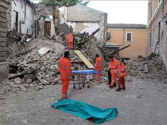 Noticia Radio Panamá | Terremoto sacudió Italia deja decenas de muertos y cuantiosos daños