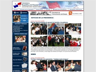 Noticia Radio Panamá | »Fantasma cibernético» deja su huella en la web de la presidencia