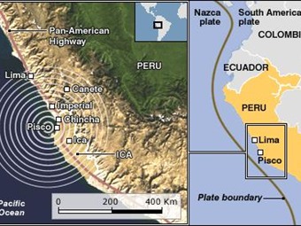 Noticia Radio Panamá | Sismo de 4,2 grados de magnitud sacude sur de Perú