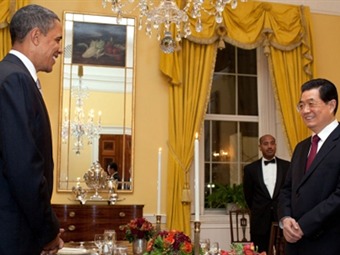 Noticia Radio Panamá | Obama y el presidente chino analizaron relación bilateral en cena privada