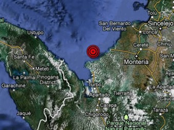 Noticia Radio Panamá | Sismo de 6.2 en la costa norte de Colombia se sintió en Panamá