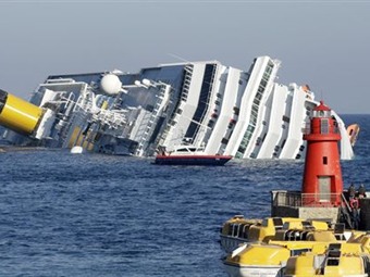 Noticia Radio Panamá | Encalla crucero frente a la Toscana; 69 desaparecidos