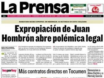 Noticia Radio Panamá | Expropiación de Juan Hombrón abre polémica legal