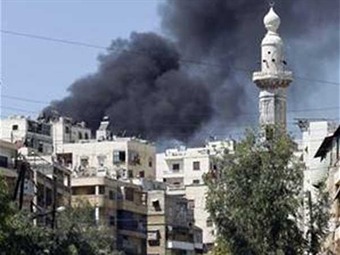 Noticia Radio Panamá | Aviones militares bombardean Alepo