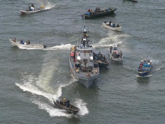 Noticia Radio Panamá | Armada colombiana intercepta buque nicaragüense