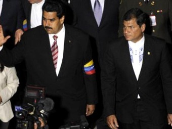 Noticia Radio Panamá | Nicolás Maduro se reunirá con su homólogo de Ecuador, Rafael Correa
