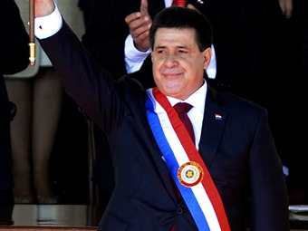 Noticia Radio Panamá | Horacio Cartes fué juramentado como presidente de Paraguay