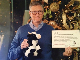Noticia Radio Panamá | Santa Claus secreto de mujer es Bill Gates