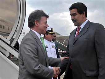 Noticia Radio Panamá | En agosto Santos y Maduro buscarán superar problemas comunes y de frontera