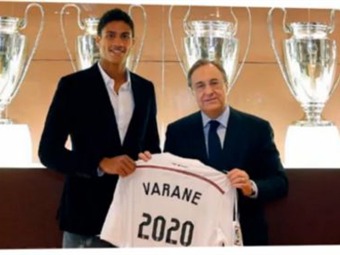 Noticia Radio Panamá | Varane amplía su contrato con el Madrid hasta junio de 2020