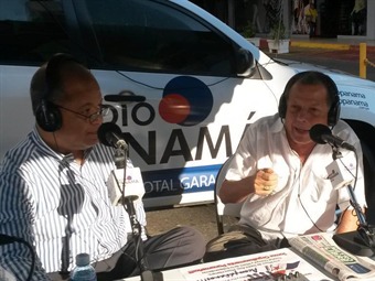 Noticia Radio Panamá | «Coloquemos una bandera en la casa y clavemos otra en el corazón» Olimpo Saéz