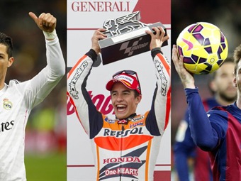 Noticia Radio Panamá | Cristiano, Messi y Márquez, aspirantes al Laureus 2014