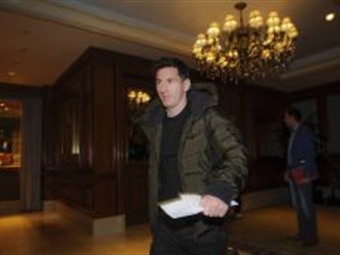 Noticia Radio Panamá | Messi dio el susto: tras las pruebas se entrenó con el resto