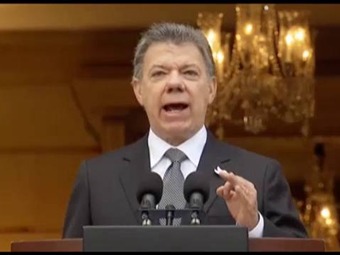 Noticia Radio Panamá | Santos, a las FARC: “Hay que acabar la guerra, la paciencia se nos agota”