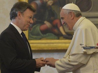 Noticia Radio Panamá | El presidente Juan Manuel Santos visitará al Papa Francisco en Europa