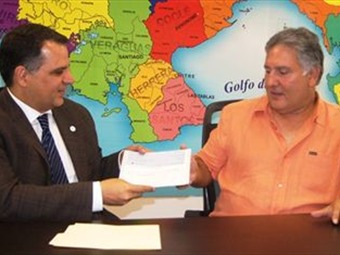 Noticia Radio Panamá | COP entrega 20 mil balboas a FEPAFUT para selección Sub-23