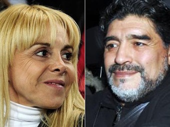Noticia Radio Panamá | Diego Maradona hizo embargar cuentas bancarias de su ex Claudia Villafañe