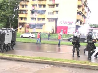 Noticia Radio Panamá | Estamentos de seguridad confirman infiltrados extranjeros en protesta de la UP