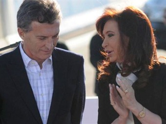 Noticia Radio Panamá | La presidenta, Cristina Fernández, recibió a su sucesor, Mauricio Macri