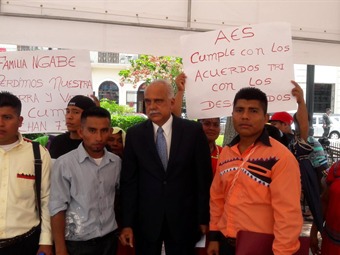 Noticia Radio Panamá | Indígenas exigen pago de indemnización y cumplimiento del acuerdo de la hidroeléctrica Chan 75