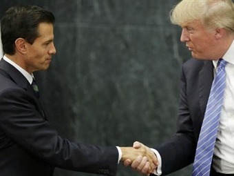 Noticia Radio Panamá | Peña Nieto y Donald Trump, ofrecieron una conferencia tras mantener una reunión en privado