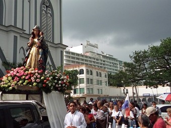 Noticia Radio Panamá | Solemne procesión a Santa María La Antigua, en ciudad capital