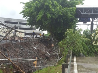 Noticia Radio Panamá | SINAPROC confirma derrumbe de edificio en Costa del Este, tras intensas lluvias