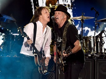Noticia Radio Panamá | Paul McCartney y Neil Young, el genio y la furia en el festival Desert Trip