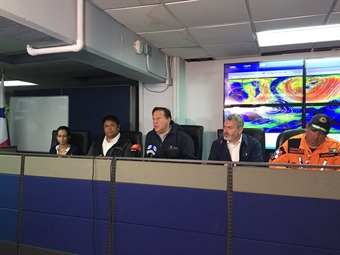Noticia Radio Panamá | Gobierno declara alerta roja en el área de las costas del Caribe y alerta amarilla en el resto del país