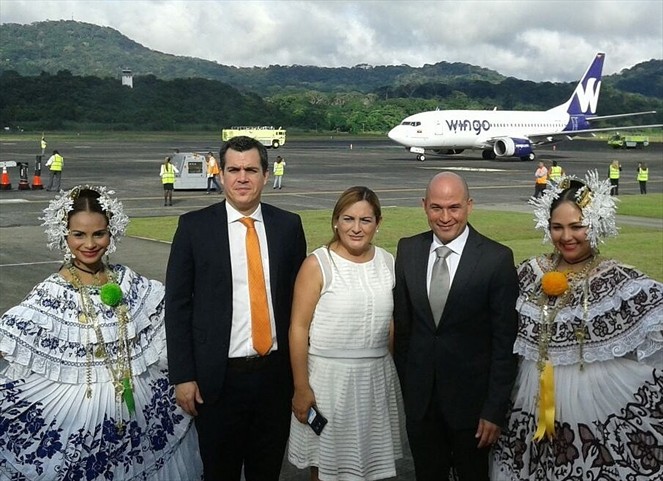 Noticia Radio Panamá | Llega a Panamá primer vuelo de la aerolínea Wingo