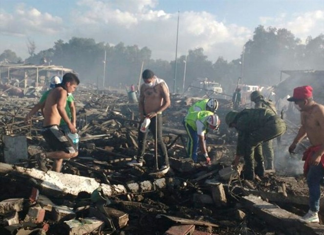 Noticia Radio Panamá | Incrementa número de muertos tras explosión en Mercado de Pirotécnia en México