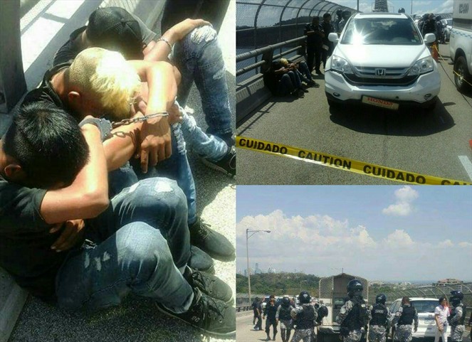 Noticia Radio Panamá | Policía Nacional frustra secuestro en el Puente de las Américas. Tres detenidos