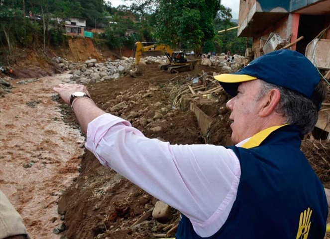 Noticia Radio Panamá | «Vamos a levantar a Mocoa»: presidente Santos