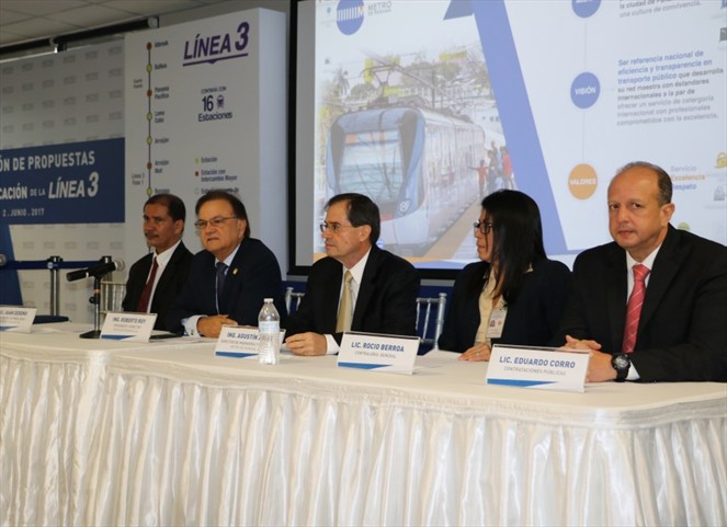 Noticia Radio Panamá | Consorcios participan en precalificación para diseño y construcción de la Línea 3 del Metro
