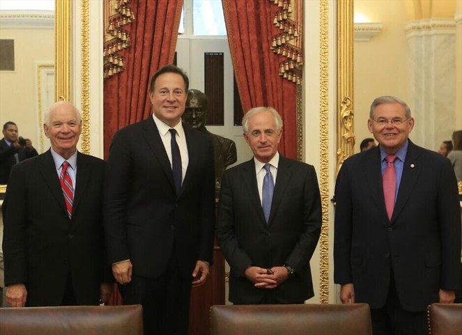 Noticia Radio Panamá | Presidente Varela se reúne con líderes políticos de Estados Unidos
