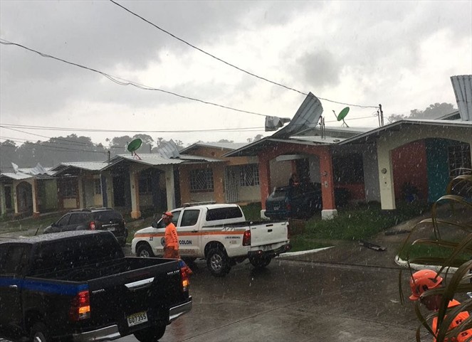 Noticia Radio Panamá | FTC evalúa daños por fenómeno climático en Colón