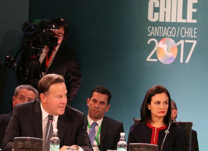 Noticia Radio Panamá | Varela preside reunión del SICA en Chile