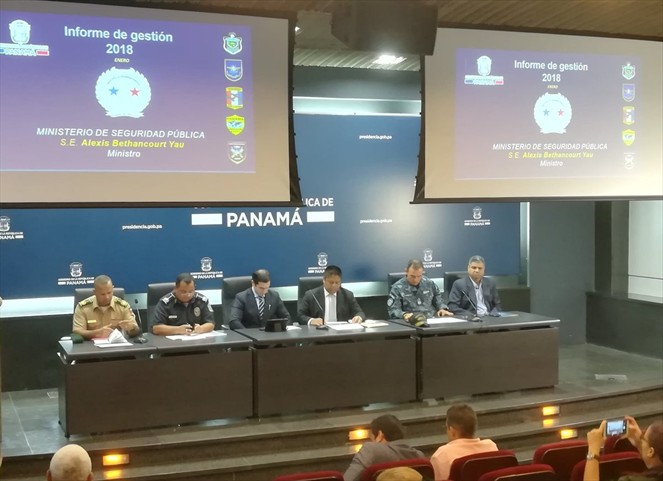 Noticia Radio Panamá | Estamentos de seguridad presentan informe estadístico criminal de los primeros 30 días del 2018