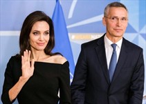 Noticia Radio Panamá | Angelina Jolie trabaja con la OTAN para combatir violencia sexual en zonas de conflicto