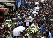 Noticia Radio Panamá | Guatemaltecos sepultan víctimas tras la devastadora erupción del volcán de Fuego