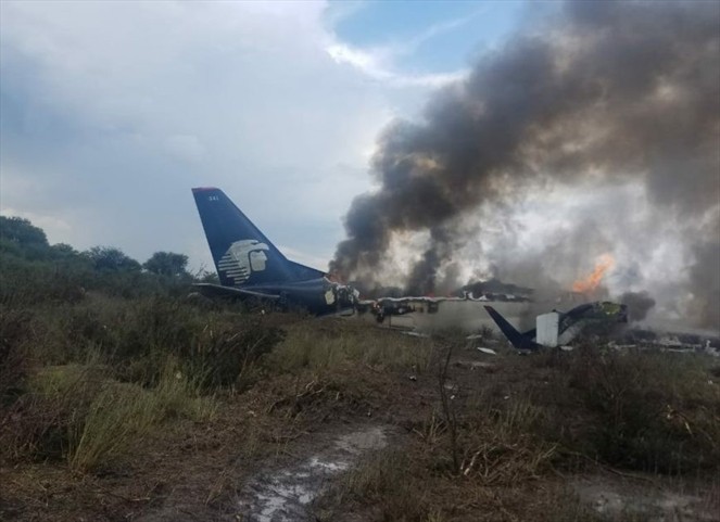 Noticia Radio Panamá | Habilidad del piloto del avión accidentado en Durango evitó tragedia