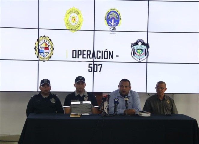 Noticia Radio Panamá | Autoridades dan duro golpe al crimen organizado con la «Operación 507»