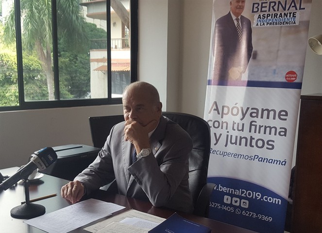 Miguel Antonio Bernal insatisfecho con el Tribunal Electoral por manejo de firmas