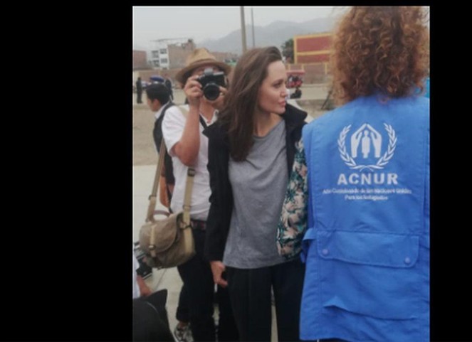 Noticia Radio Panamá | Angelina Jolie viaja a Perú para conocer situación de venezolanos