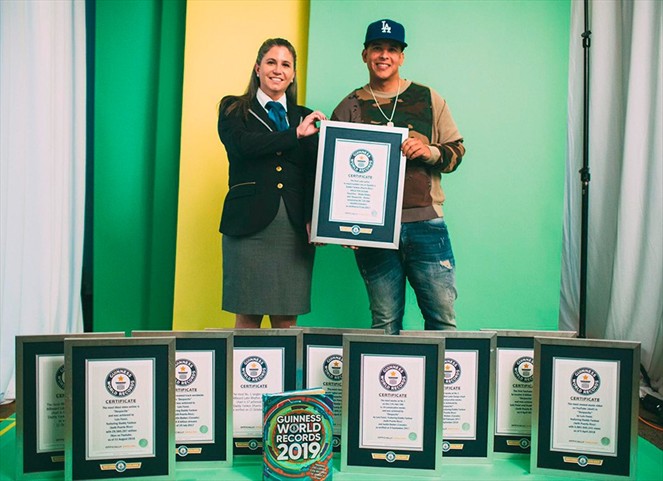 Noticia Radio Panamá | Daddy Yankee gana 10 Récord Guinness