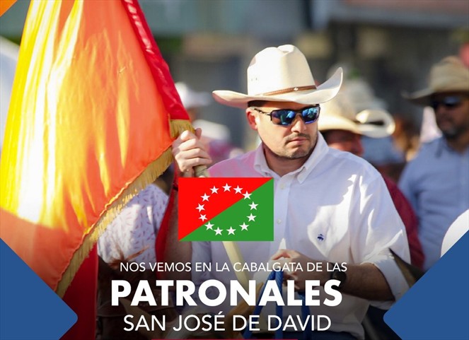 Noticia Radio Panamá | Cortizo acompaña a su aspirante a la vicepresidencia en la cabalgata de San José de David