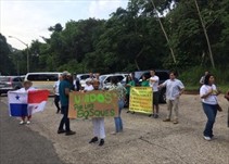 Noticia Radio Panamá | Protestan contra construcción de escuela en Clayton
