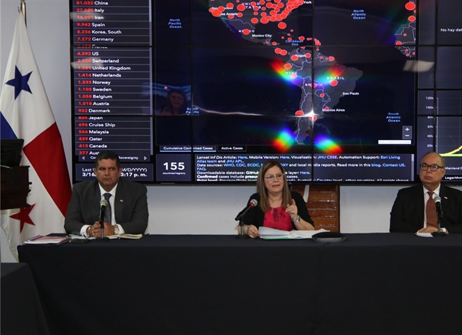 Noticia Radio Panamá | Panamá confirma 69 casos y las autoridades recalcan que aumento no significa alarma