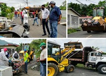 Noticia Radio Panamá | Autoridad de Aseo realiza operativo de enseres en Panamá Norte
